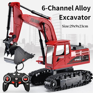 🔥Last Day Promotion 49% OFF🎁 Alloy remote control excavator toy car