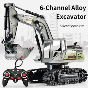 🔥Last Day Promotion 49% OFF🎁 Alloy remote control excavator toy car