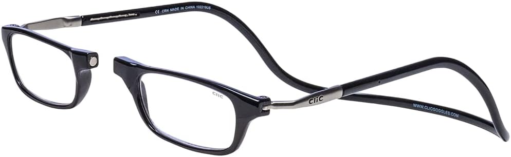 Reading glasses with flexible head band　