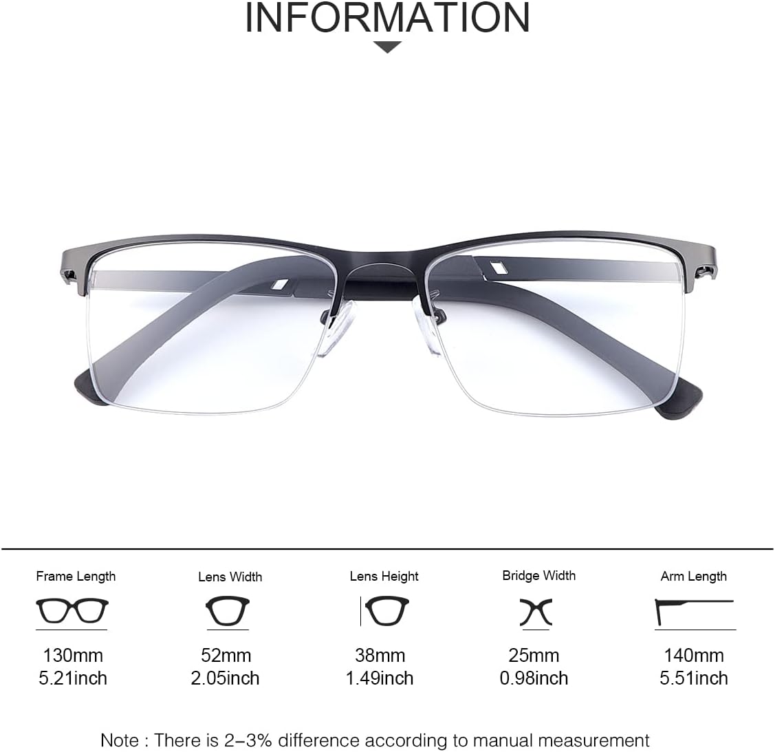 Photochromic Multifocus Reading Glasses