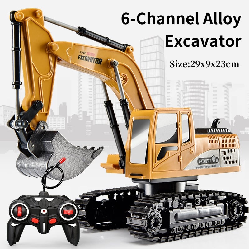 🔥Last Day Promotion 49% OFF🎁 Alloy remote control excavator toy car