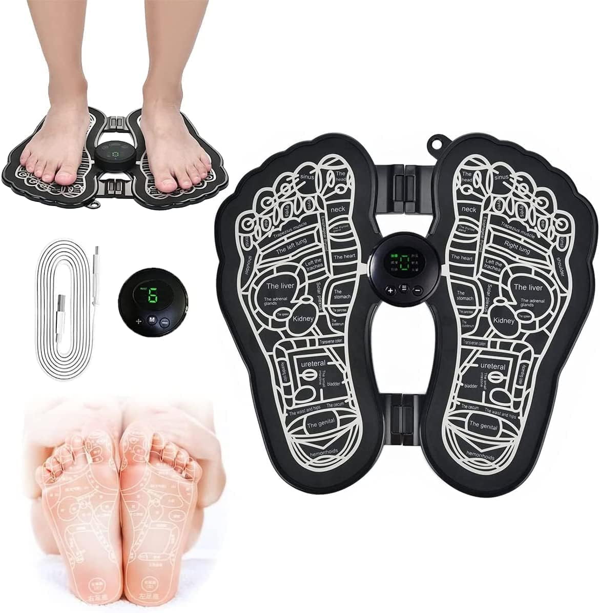 Relaxing EMS Foot Massager & stimulator