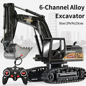 🔥Last Day Promotion 49% OFF🎁 Alloy remote control excavator toy car