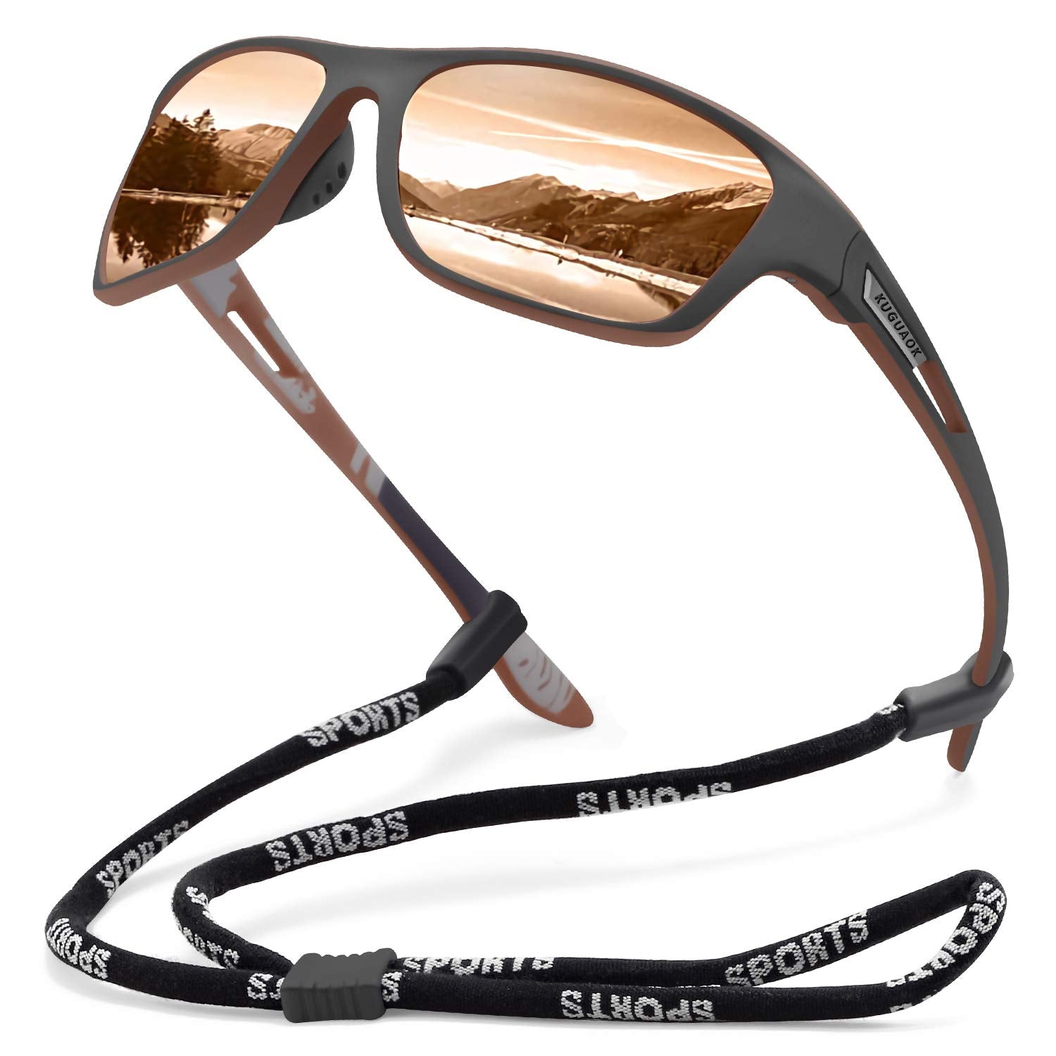 2024 Men's Outdoor Sports Sunglasses with Anti-glare Polarized Lens