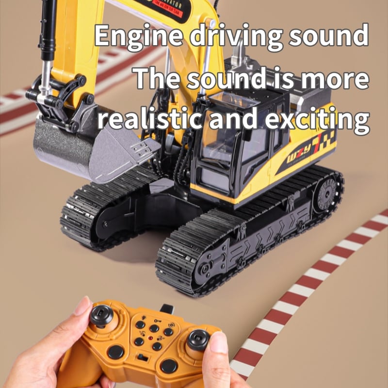 🔥Last Day Promotion 49% OFF🎁 Alloy remote control excavator toy car