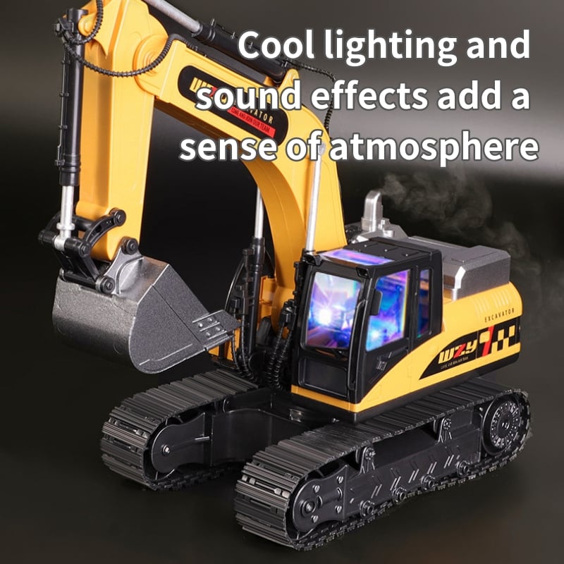 🔥Last Day Promotion 49% OFF🎁 Alloy remote control excavator toy car