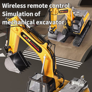 🔥Last Day Promotion 49% OFF🎁 Alloy remote control excavator toy car