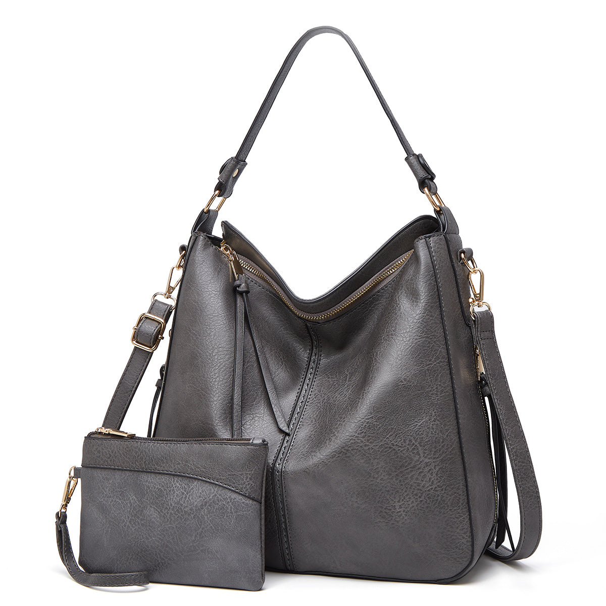 Women's large leather tote