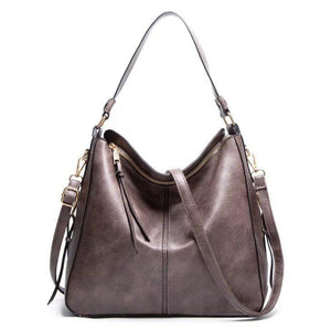 Women's large leather tote